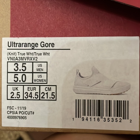 Vans Ultrarange Gore knit true white true white - Picture 11 of 11